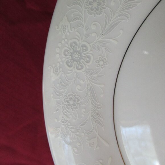 Crown Ming Royal Palm 4 salad dessert plates Jian Shiang 7-1/2" - Picture 5 of 8